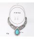 SET731 - Retro Pattern Water Drop Gem